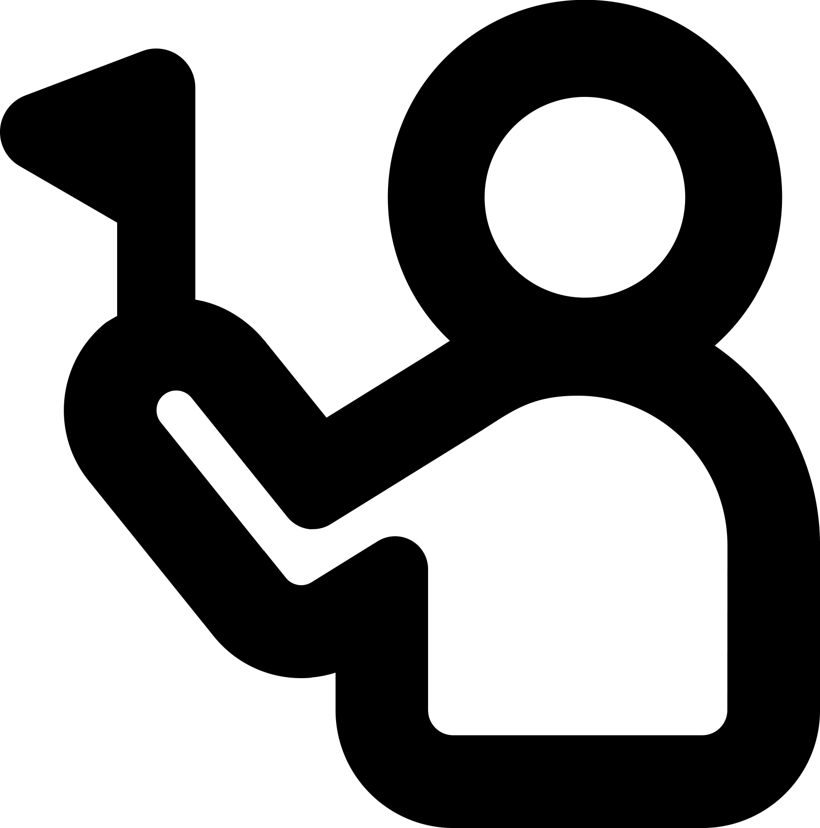 Icono de localización del lugar